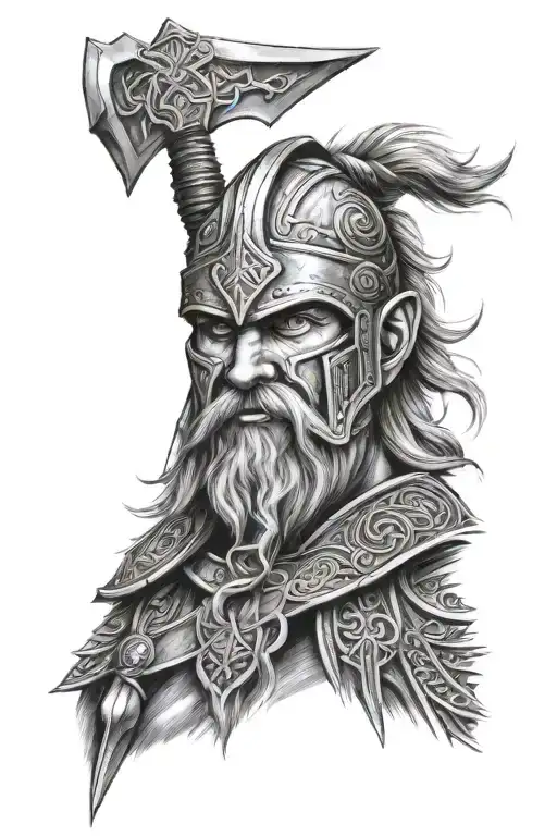 Norse Viking Warrior