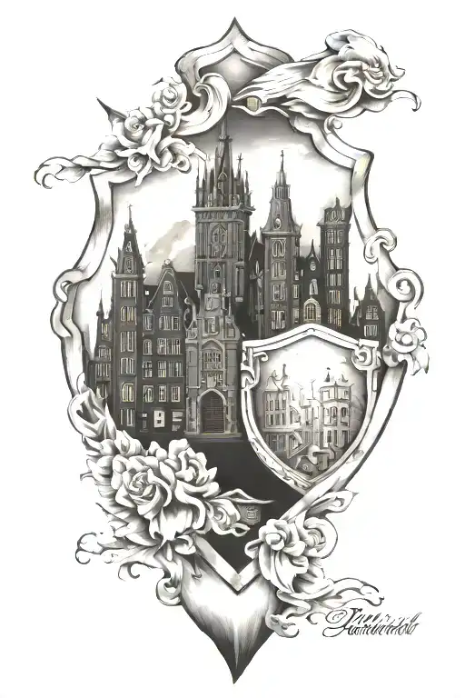 Shield Of Amsterdam Houses To Galaxy