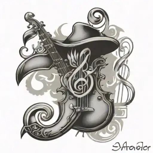 Combine A Music Note With The Scout Ranger Logo