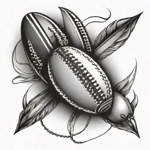 Cricket Rugby Sport Combination