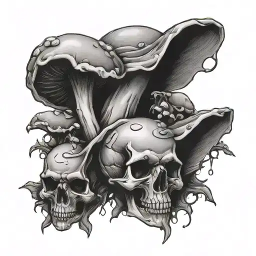 Skull Mushrooms