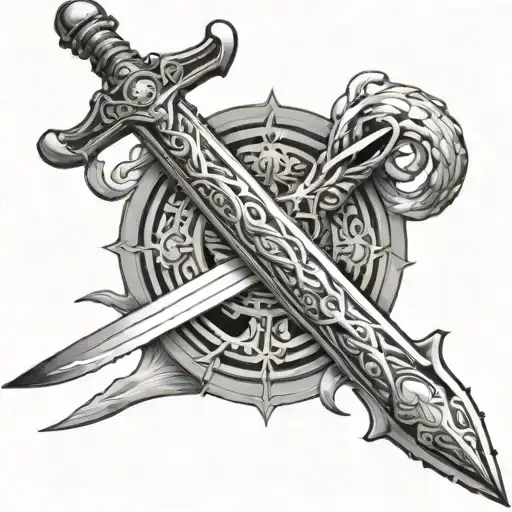 Sword Going Vertical