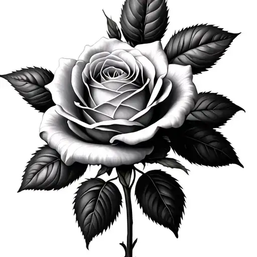 Rose Blooming Soft Gradient