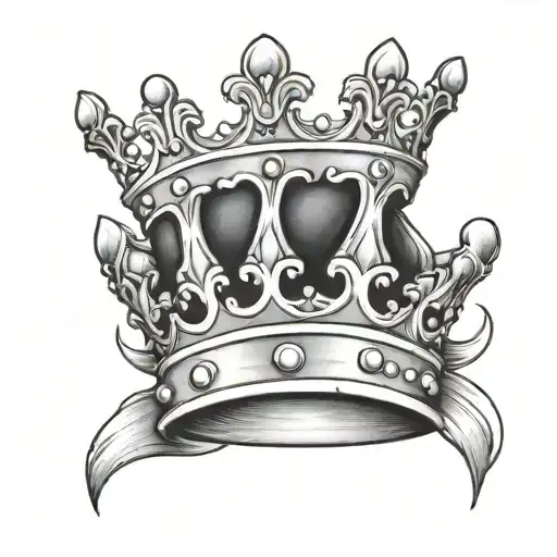 Crown With Two K's Underneath It