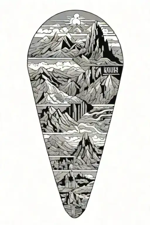 A Collage Of Marvel Comic Book Covers Forming The Shape Of A Mountain Range