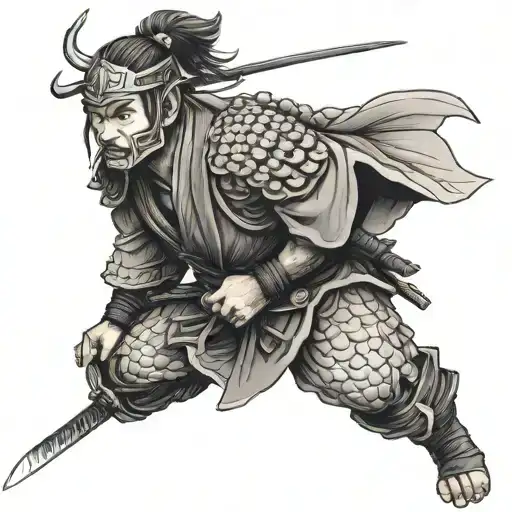 Samurai Warrior Kip Fish