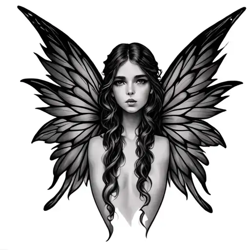 Fairy Wings On Chest