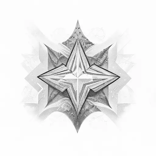 Liya Text Inside A Star