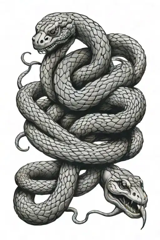 World Snake Intertwined