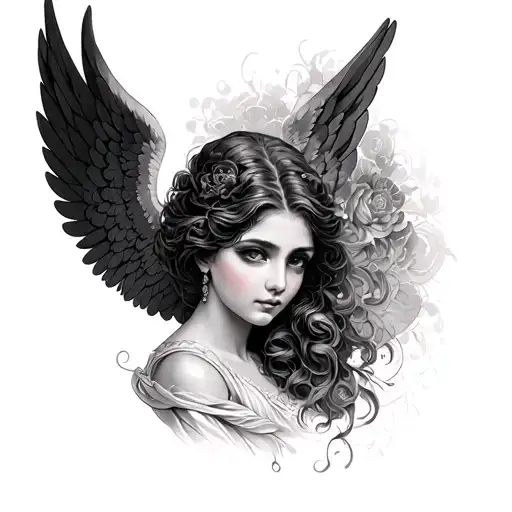 Female Angel Face