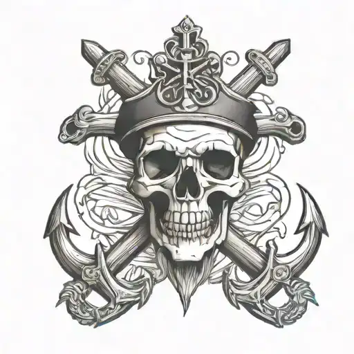 Skull And Anchor