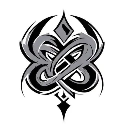 Gaaras Symbol Intertwined