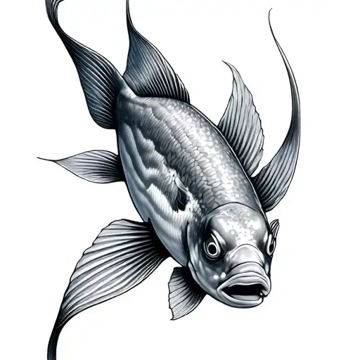 Fish Swimming Gracefully