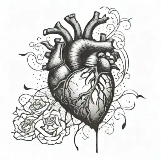 Broken Heart With Scars