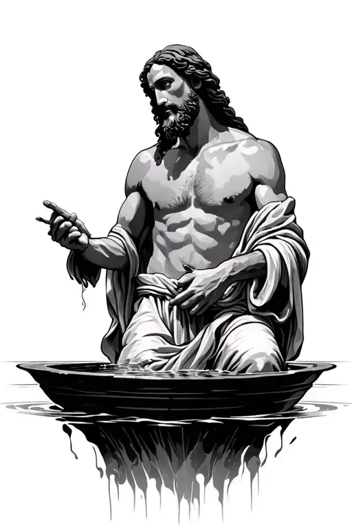 Jesus Baptized By John The Baptist