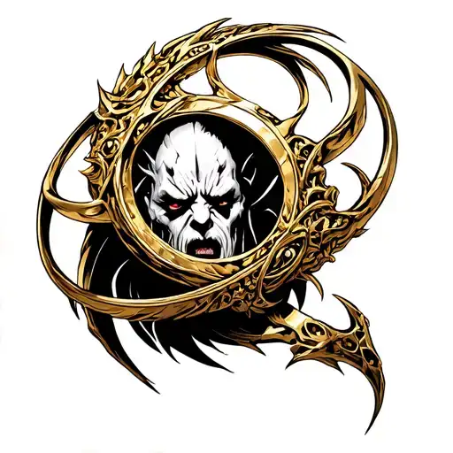 Golden Ring Doom God Of War