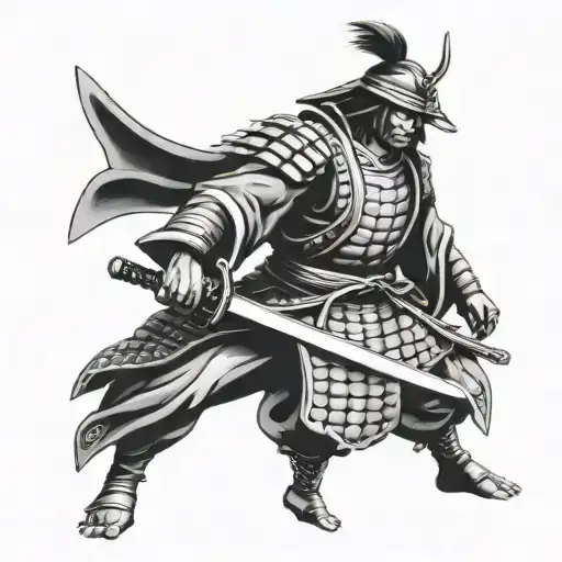 Samurai Standing
