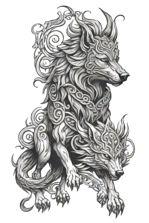Fenrir Norse Mythical