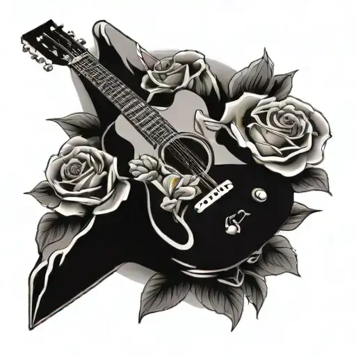 Guitar And Roses