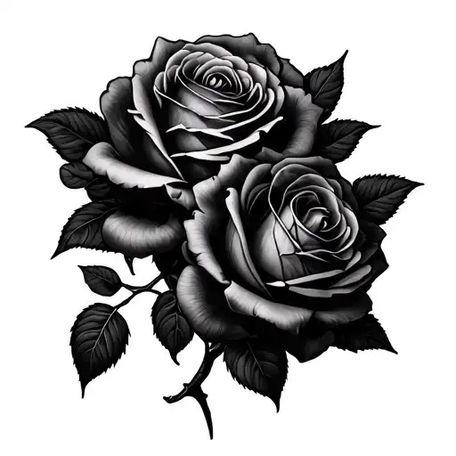 Poison Tree Intertwined Roses