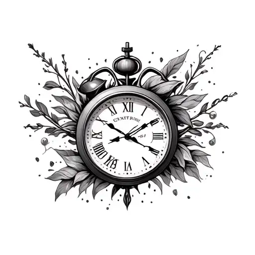 Birth Date Clock Inside