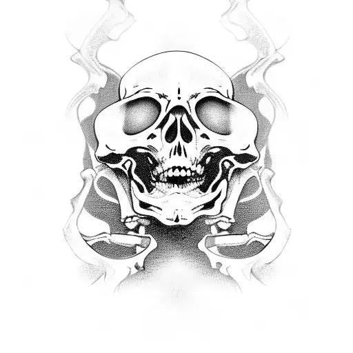 Skeleton With Night Vision Googles