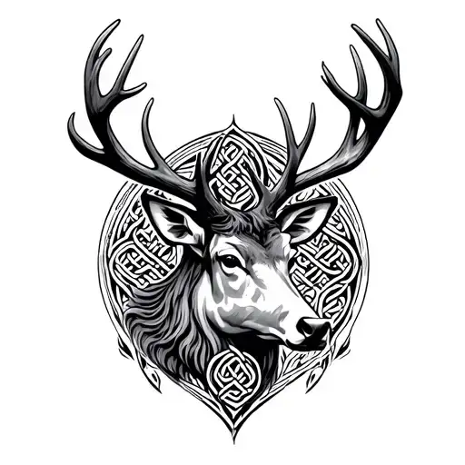 Celtic Stag