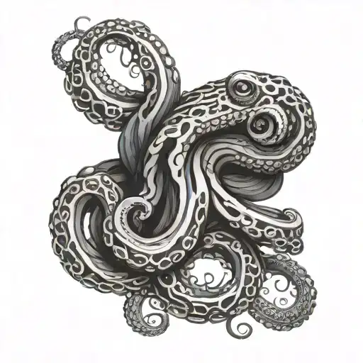 Snaked And Octopus Wrapped