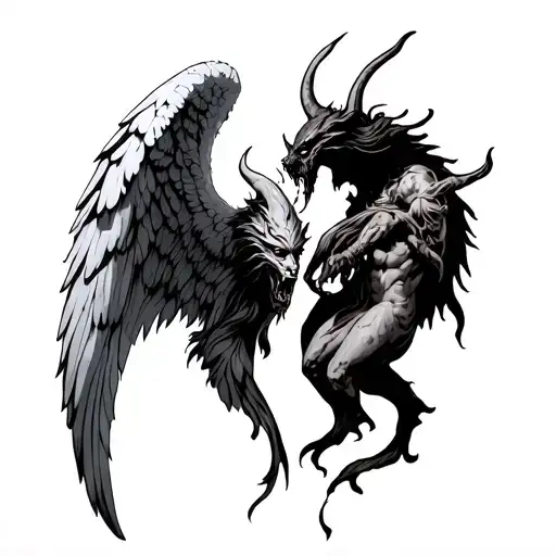 Angel Vs Demon