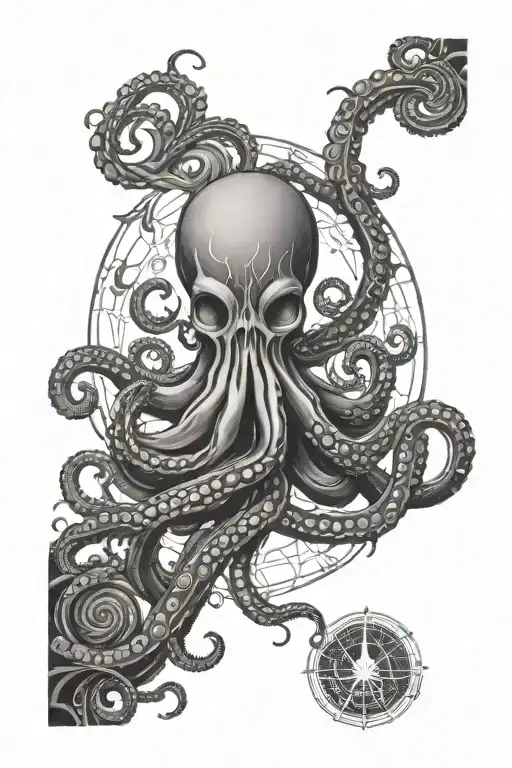 Illuminati Octopus Life Circle Sleeve