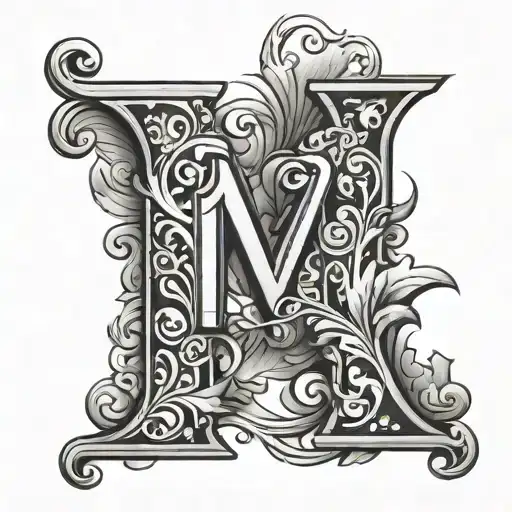 Letter M With Date 05-22-2024