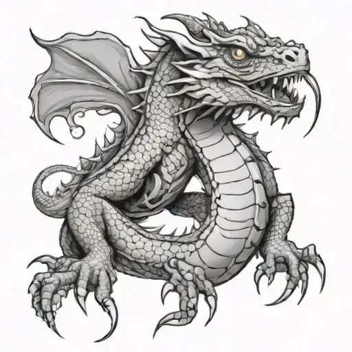 Water Dragon Wrapped