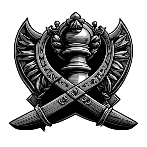 Rook Chess Piece Battleworn