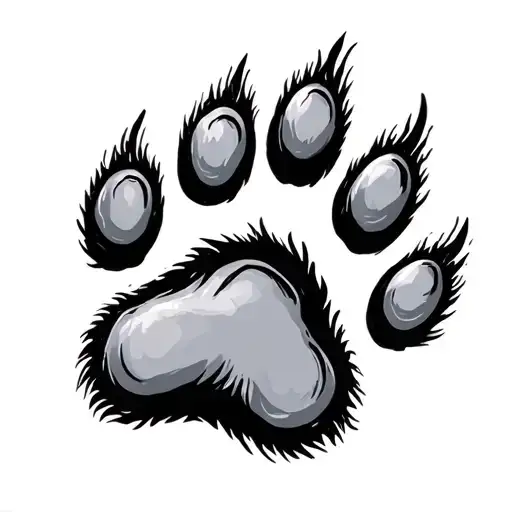 Sisu Dog Paw Print