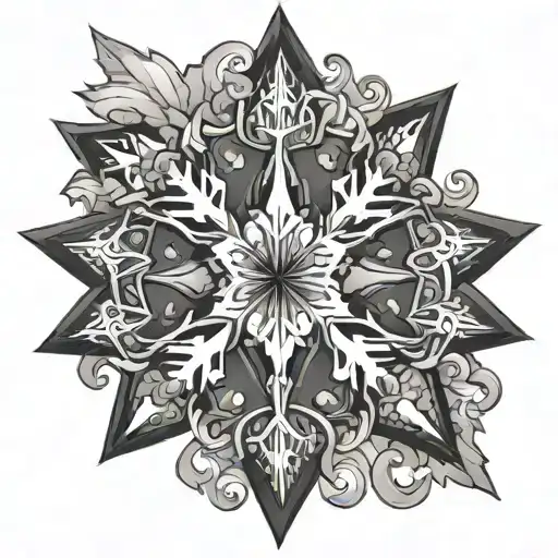 Snowflake In The North Star