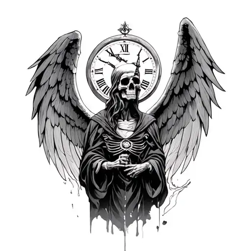 Death Angel Overlooking A Time From The Past