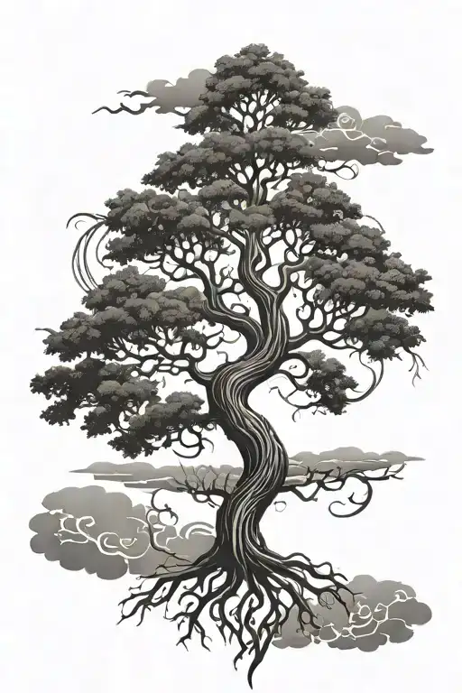 Gothic Tree Of Life Symbol