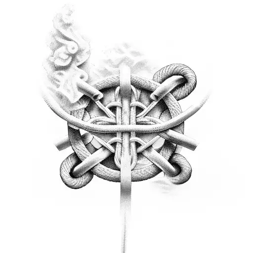 Rope Climbing Breath Symbol