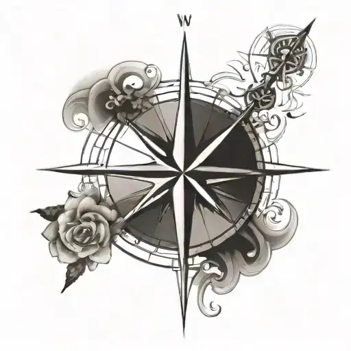 Christian Inspired Compass Rose