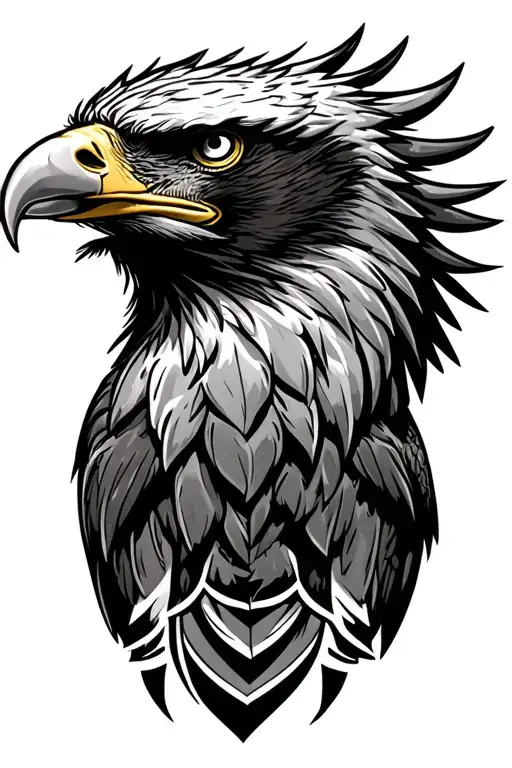 Eagle Head Profile Holding