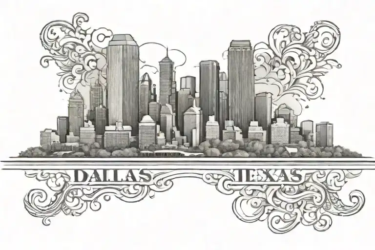 Dallas Texas Skyline