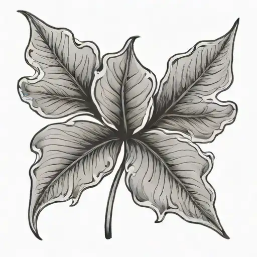 Clover Leaf Damage Leaf