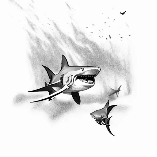 Blacktip Reef Shark Just One Tooth