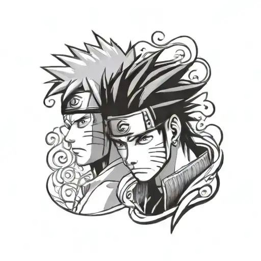 Naruto And Sasuke