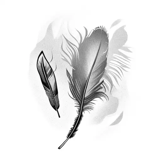 Feather With Names