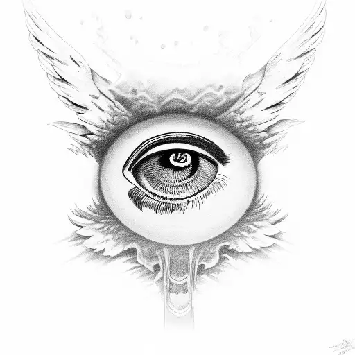 Angry Fallen Angel Eye