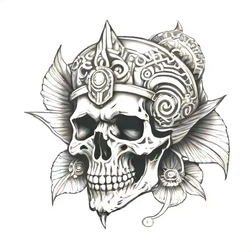 Skull Egyption