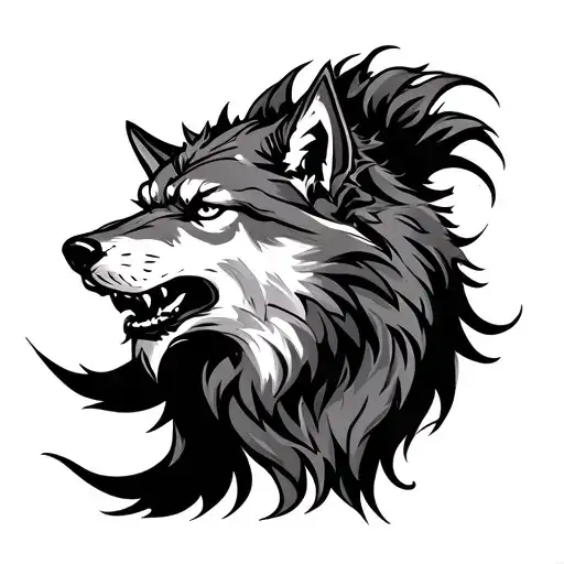 Fenrir Viking Norse Wolf