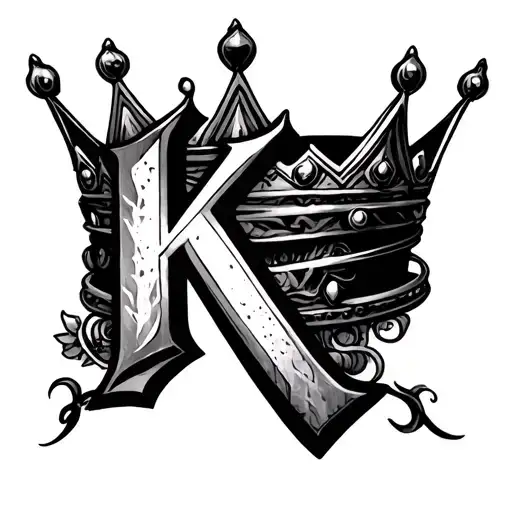 K With Crown
