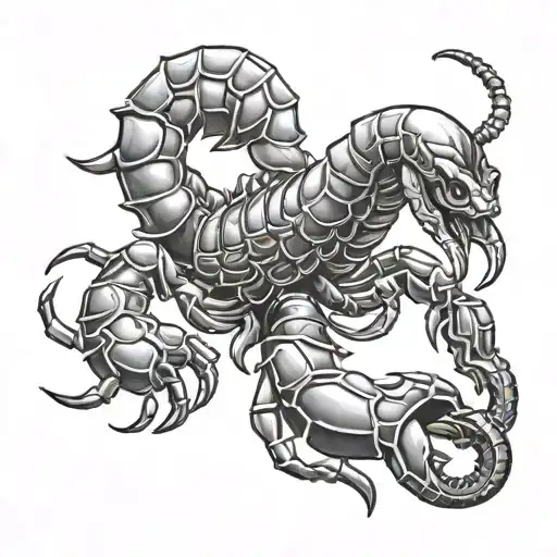 Scorpion With Gun